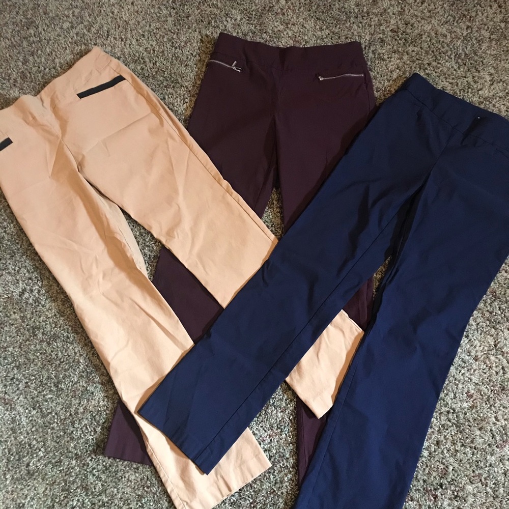 Lot of 3 7th Ave New York & Company Women’s Sz Med